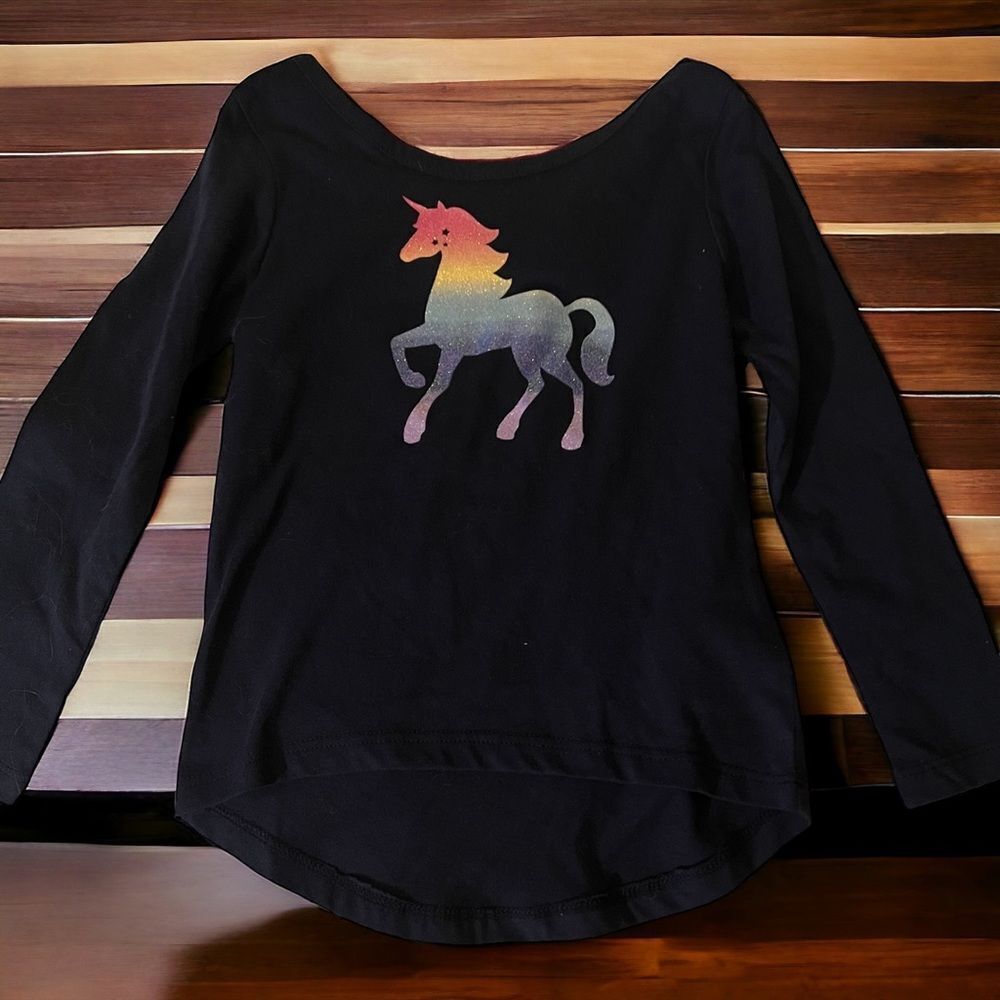 Epic Threads Ombré Unicorn Top Sz Girls 2T